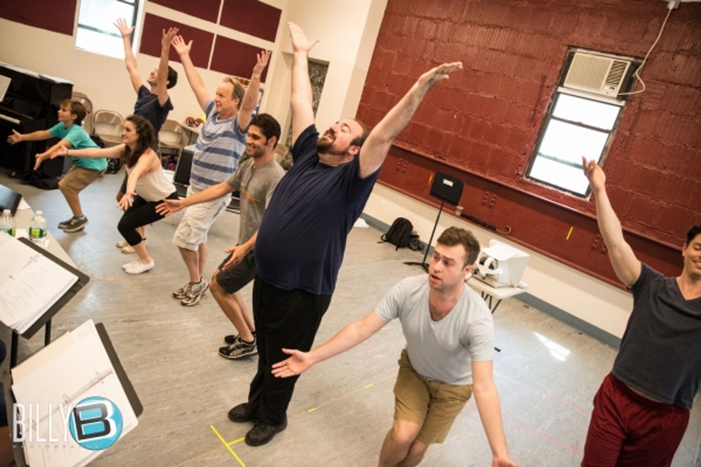 Photo Flash: In Rehearsal with NYMF's WIKIMUSICAL, Opening Next Week  Image