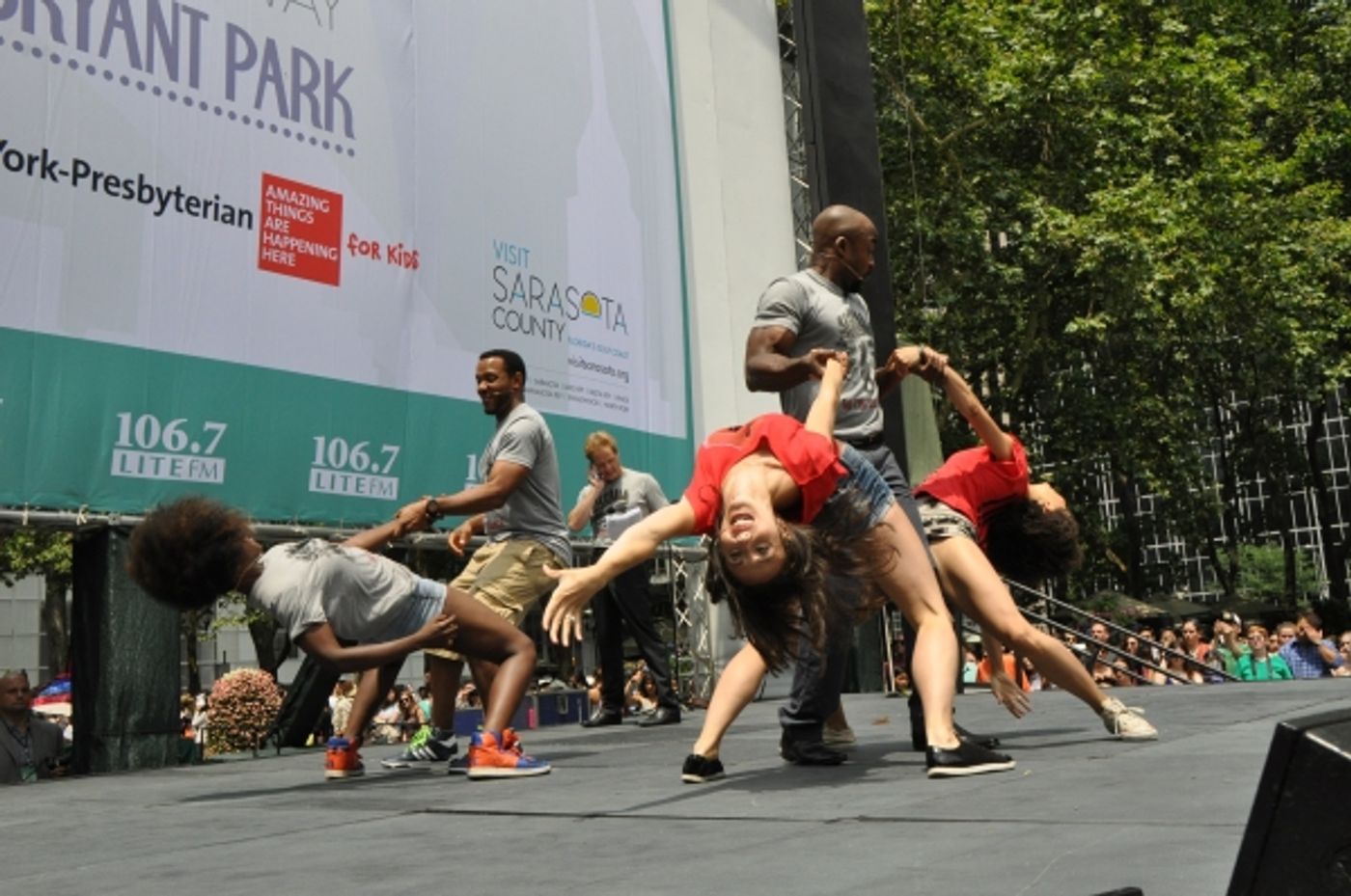 Photo Coverage: BROADWAY IN BRYANT PARK is Back for the Summer with Casts of IF/THEN, ROCKY, WICKED & More!  Image