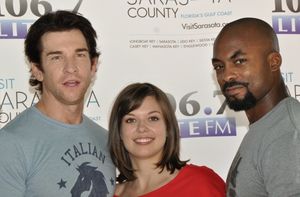 Andy Karl, Margo Seibert and Terence Archie Photo