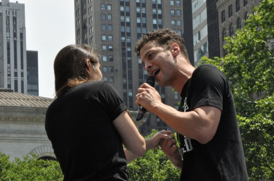 Photo Coverage: BROADWAY IN BRYANT PARK is Back for the Summer with Casts of IF/THEN, ROCKY, WICKED & More! Image