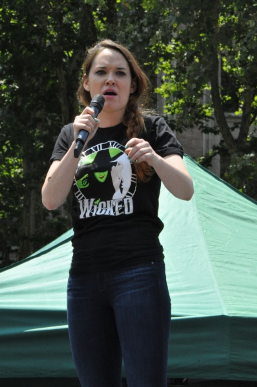 Photo Coverage: BROADWAY IN BRYANT PARK is Back for the Summer with Casts of IF/THEN, ROCKY, WICKED & More! Image
