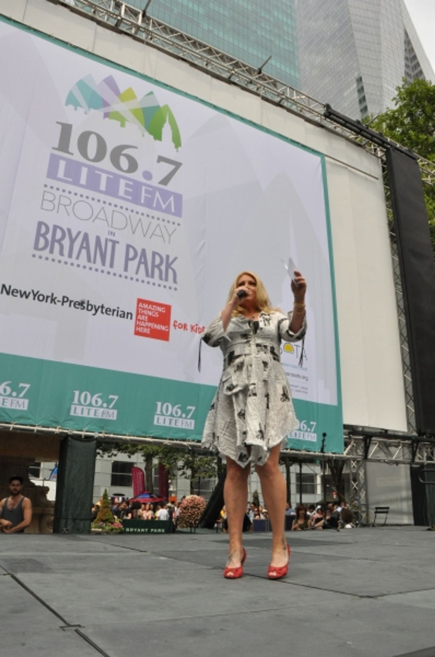 Photo Coverage: BROADWAY IN BRYANT PARK is Back for the Summer with Casts of IF/THEN, ROCKY, WICKED & More!  Image