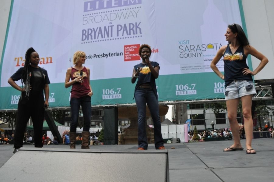 Photo Coverage: BROADWAY IN BRYANT PARK is Back for the Summer with Casts of IF/THEN, ROCKY, WICKED & More! Image