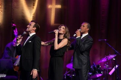 Lance Ellington & Anton Du Beke & Summer Strallen Photo