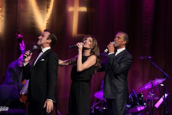 Lance Ellington & Anton Du Beke & Summer Strallen Photo