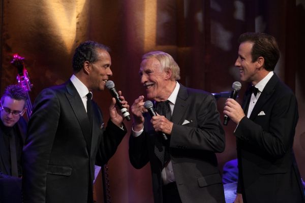 Lance Ellington Bruce Forsyth Anton Du Beke Photo