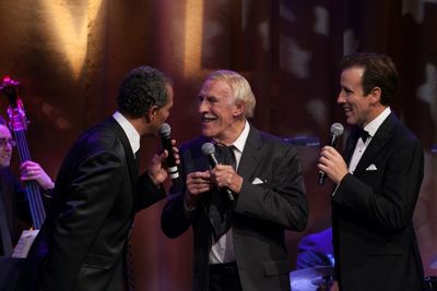 Lance Ellington Bruce Forsyth Anton Du Beke Photo