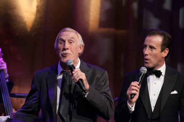 Lance Ellington Bruce Forsyth Anton Du Beke Photo