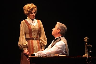 Shannon Warne (Winifred Banks) and David Engel (George Banks)  Photo