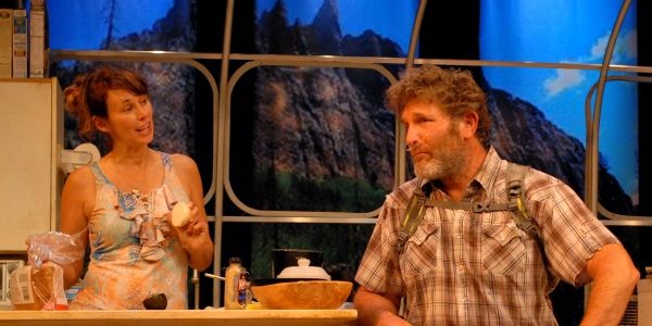 Michelle Joyner (Emma) and Daniel Riordan (Ulysses) Photo