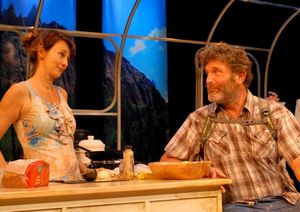 Michelle Joyner (Emma) and Daniel Riordan (Ulysses) Photo