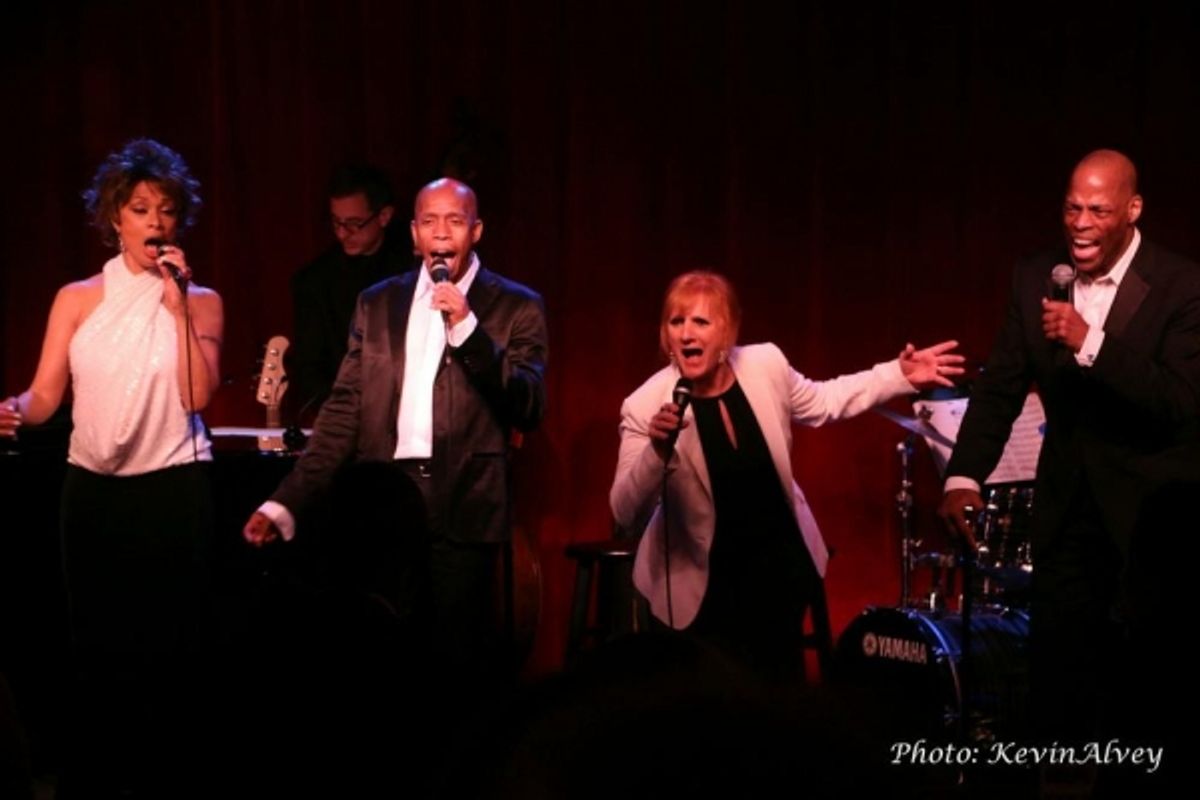 Valarie Pettiford, Ty Stephens, Terri Klausner and Adrian Bailey at 