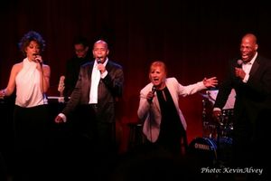 Valarie Pettiford, Ty Stephens, Terri Klausner and Adrian Bailey Photo