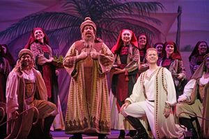 Nicholas F. Saverine plays patriarch Jacob, surrounded by his family, including favor Photo