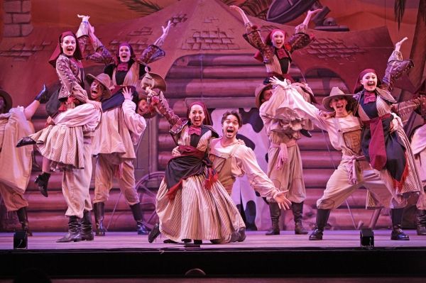 With spirited staging by Lyndy Franklin Smith and Jeromy Smith, the brothers and wive Photo