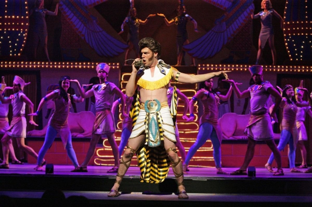 The Pharoah (Ryan Vasquez) emphatically believes that ''ItÃ¢â‚¬â„¢s good to be the King.'' at 