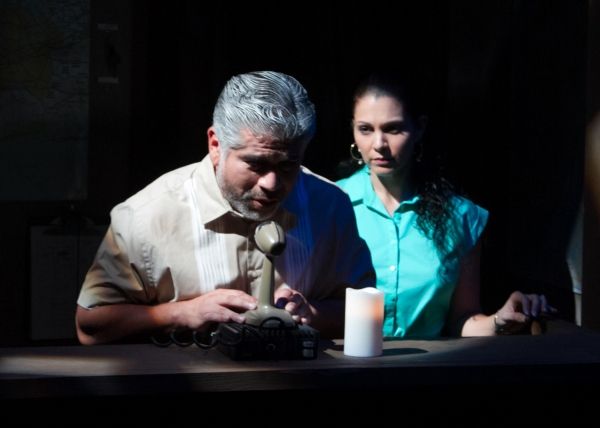 Tony Sanchez as Kevin and Rachel Oliveros Catalano as Camila Photo