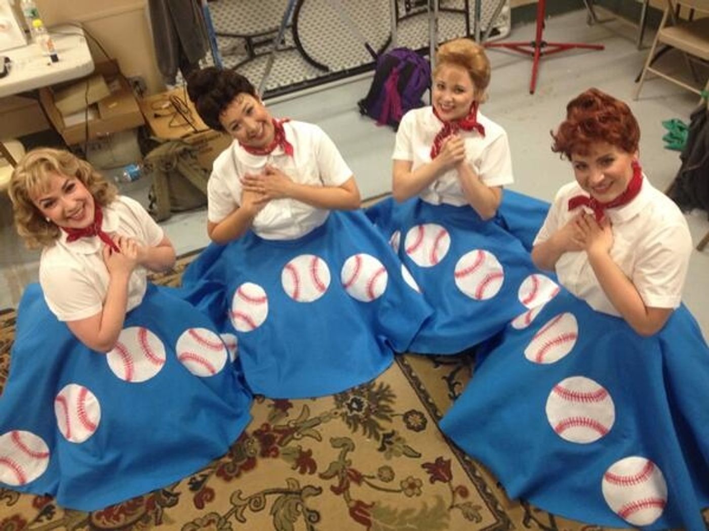 Photo Flash: Saturday Intermission Pics, 7/12- NEWSIES Prep for Sleep Out, BULLETS and MATILDA Get Excited for Broadway Barks, and More  Image