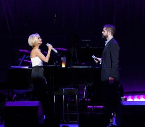 Kristin Chenoweth & Peter Lockyer @ BroadwayWorld Kristin Chenoweth & Peter Lockyer Photo