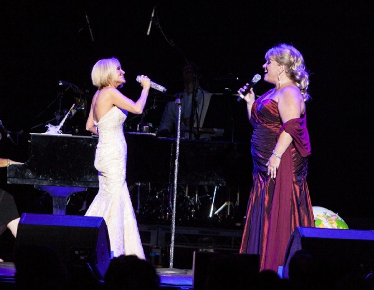 Alison Jiear & Kristin Chenoweth at 