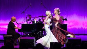 Alison Jiear & Kristin Chenoweth @ BroadwayWorld Alison Jiear & Kristin Chenoweth Photo