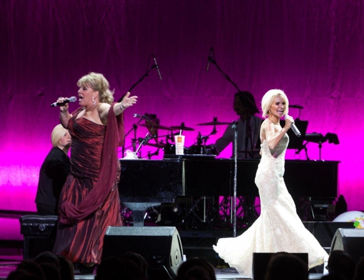 Alison Jiear & Kristin Chenoweth at 