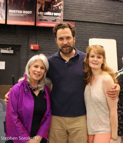 Jamie deRoy, Graham Rowat, Kate Baldwin Photo