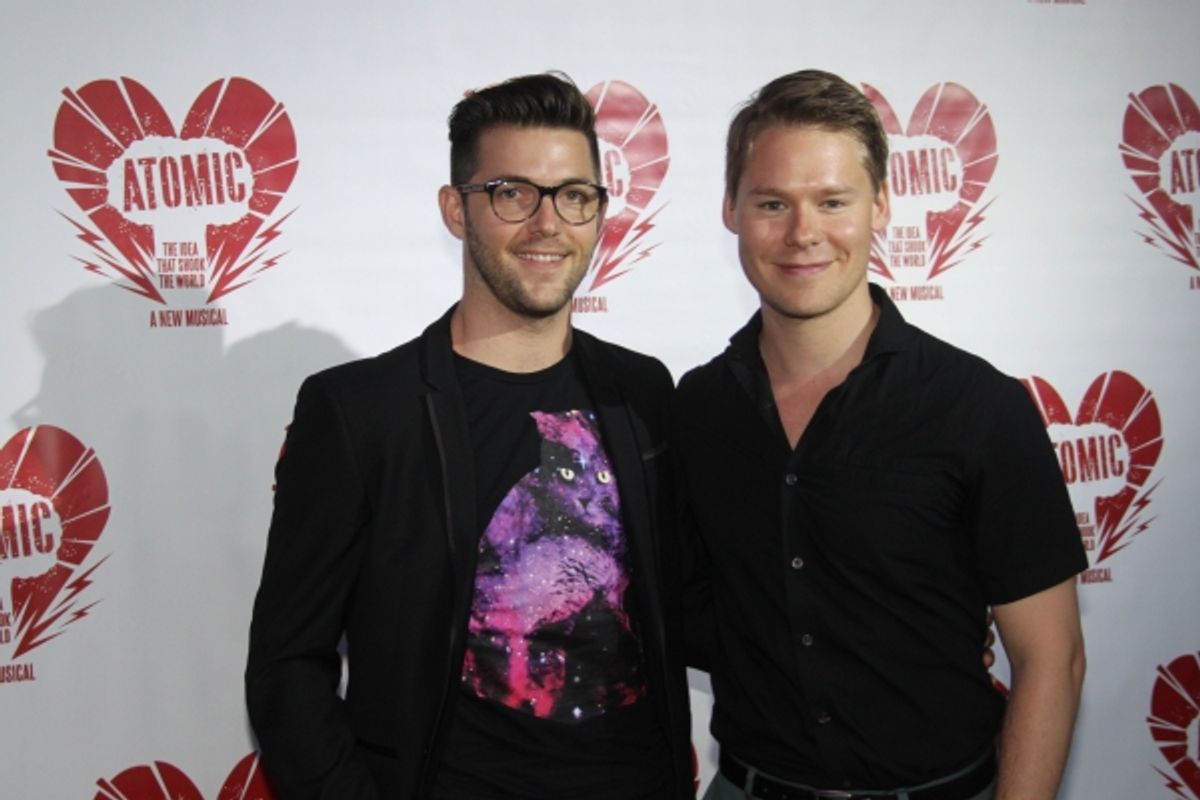 Nick McGough and Randy Harrison at 