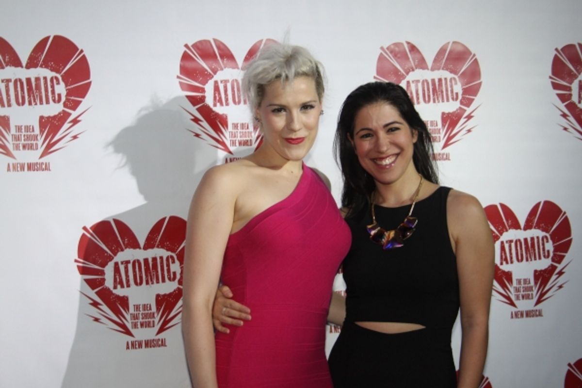 Grace Stockdale and Alexis Fishman at 