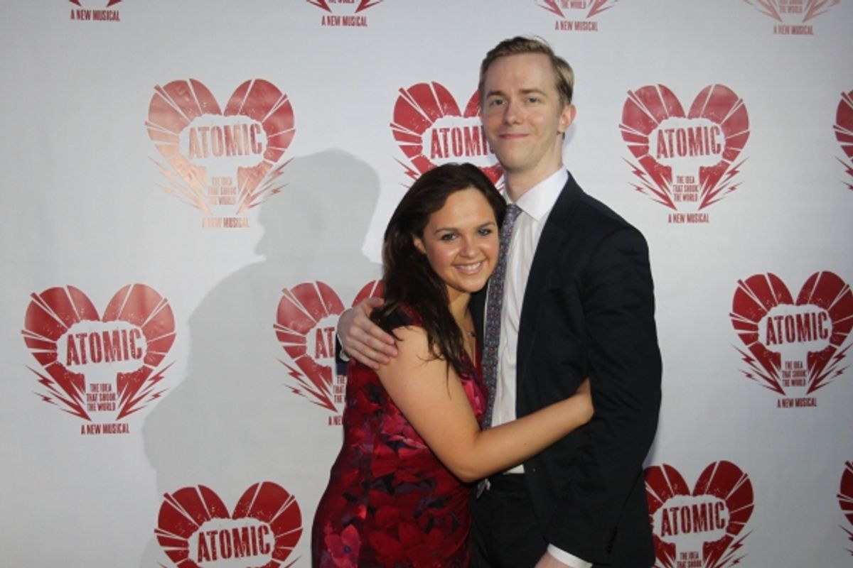 Angie Perez and David James Larson at 