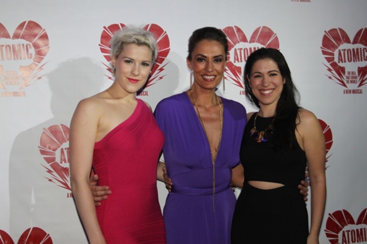 Grace Stockdale, Sara Gettelfinger and Alexis Fishman at 