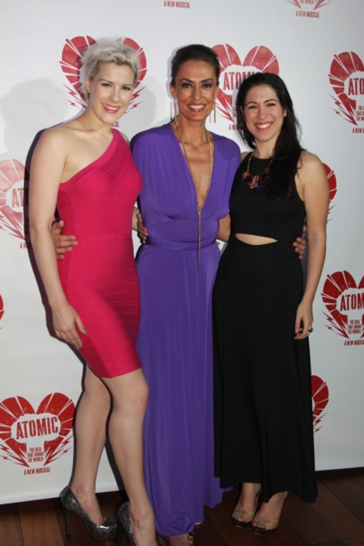 Grace Stockdale, Sara Gettelfinger and Alexis Fishman at 