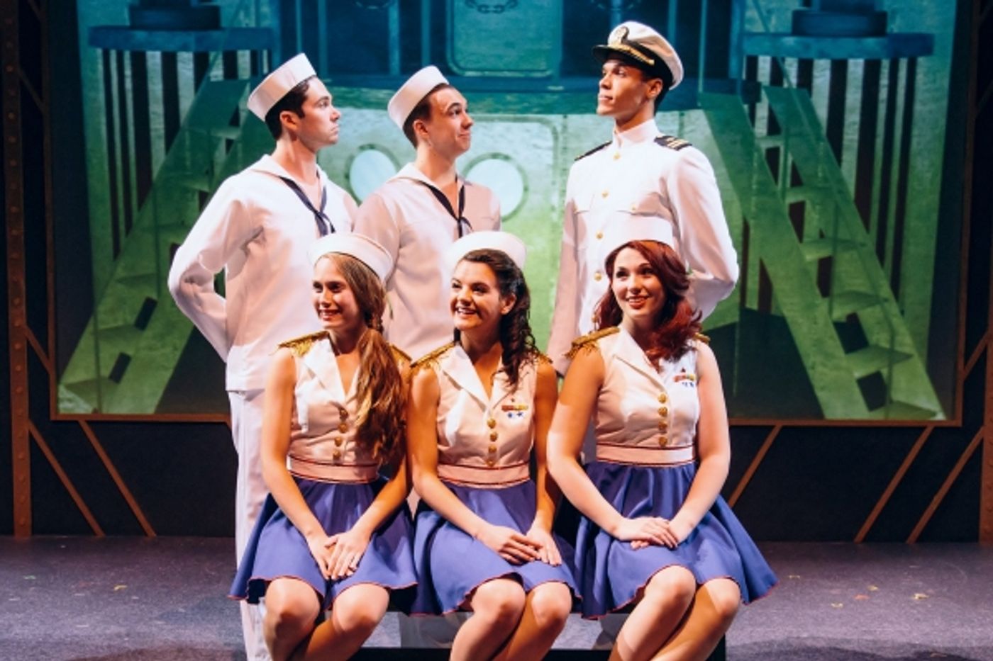 Photo Flash: First Look at Ian Taylor, Jordan Donica, Erin Ullman and More in Otterbein's DAMES AT SEA  Image