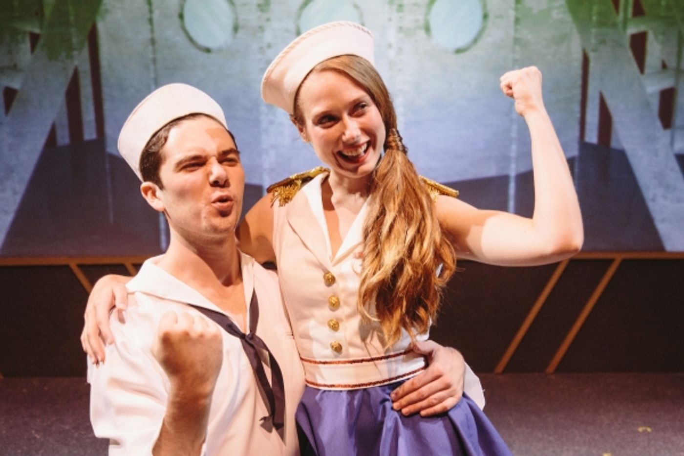 Photo Flash: First Look at Ian Taylor, Jordan Donica, Erin Ullman and More in Otterbein's DAMES AT SEA  Image