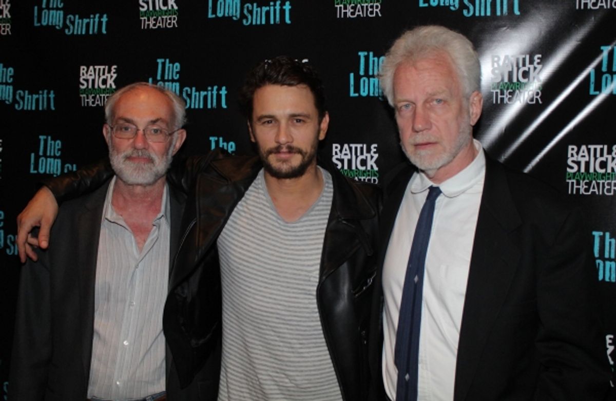David Van Asselt, James Franco and Robert Boswell at 