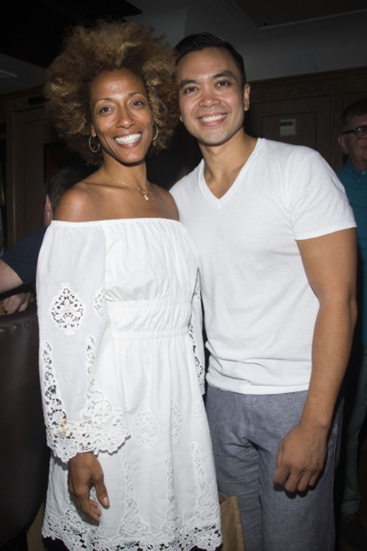 Karine Plantadit, Jose Llana at 