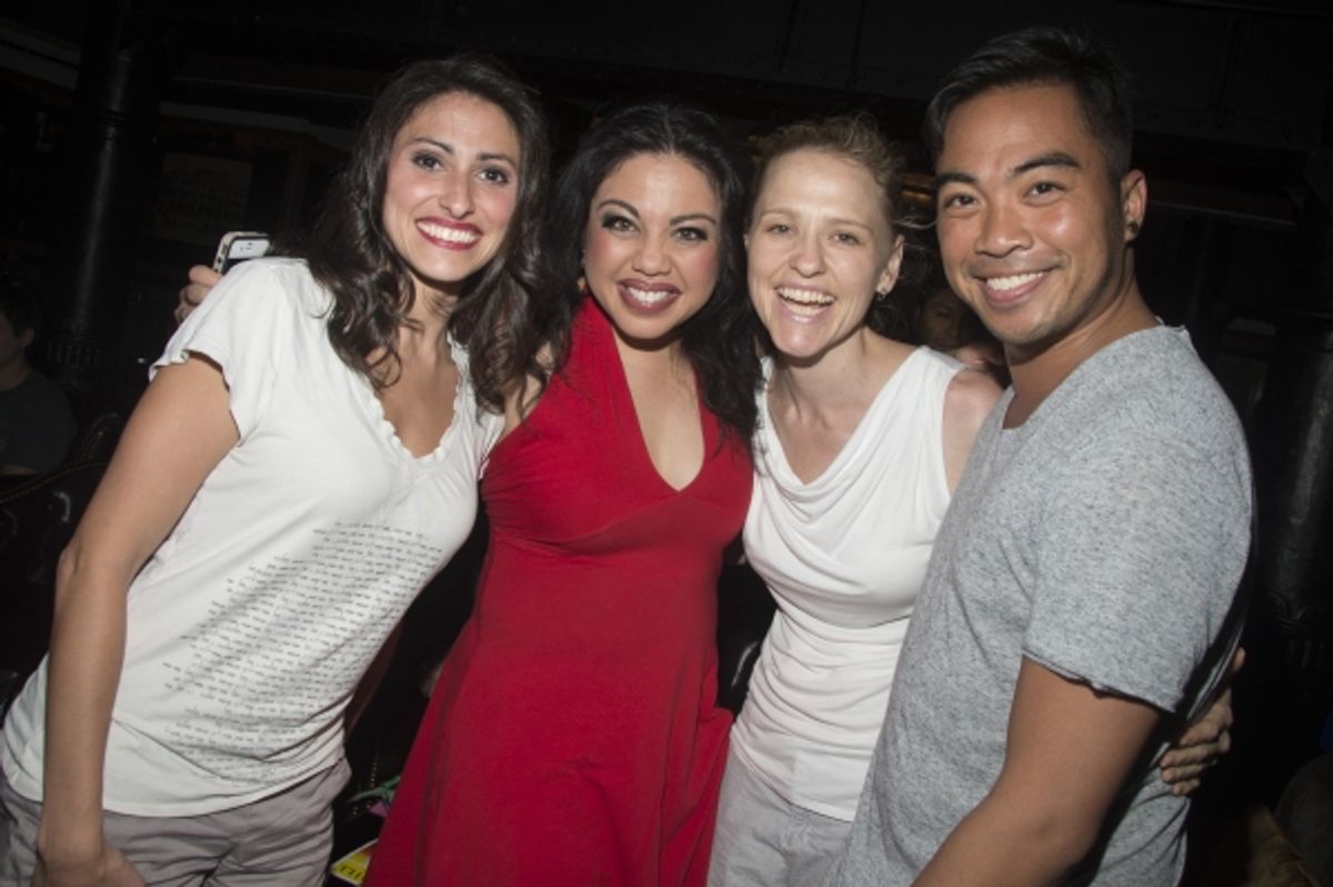 Natalie Cortez, Maria-Christina Oliveras, Anika Larsen, Enrico Rodriguez at 