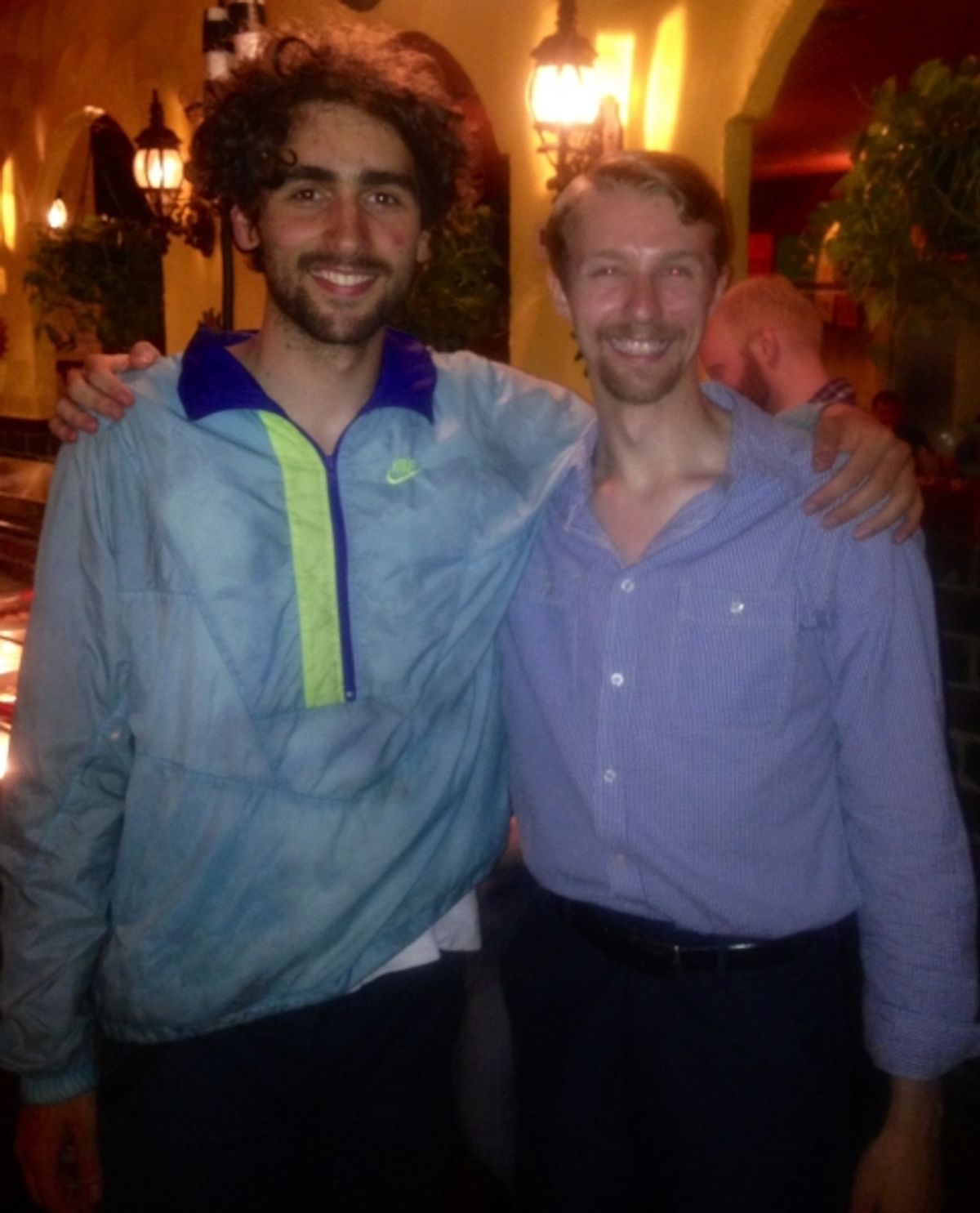 Nico Fernandez and Michael Mulhearn at 