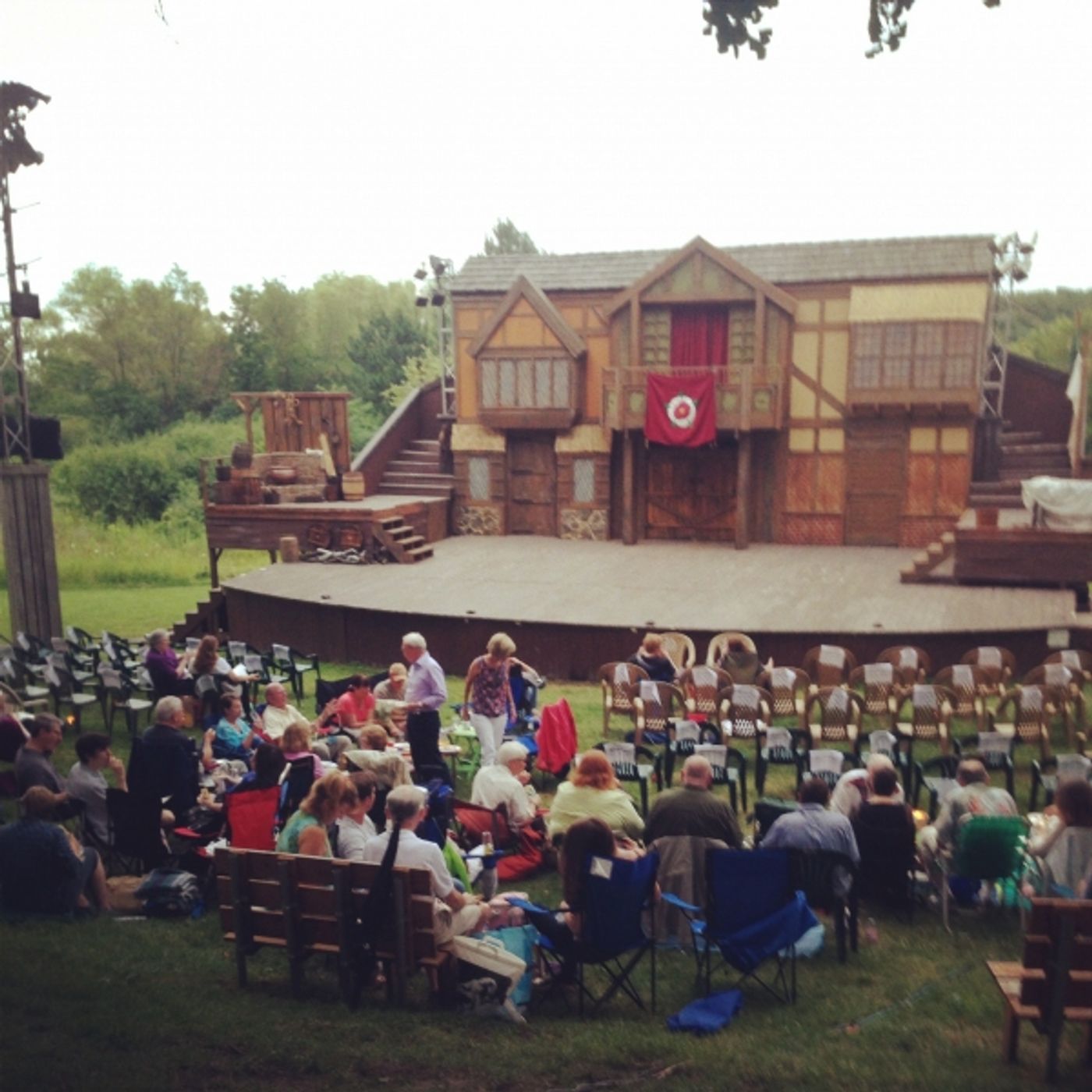 Photo Flash: First Folio Celebrates MERRY WIVES OF WINDSOR Opening  Image