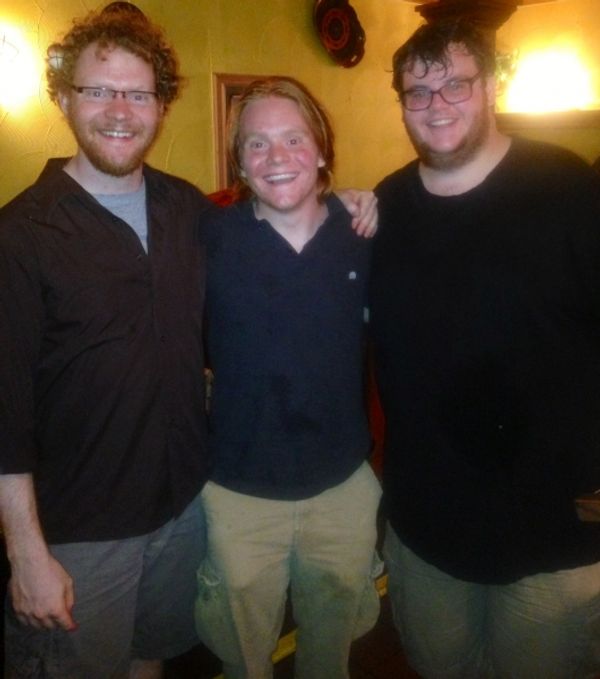 Seteve Peebles, Alex Demetralis and Elliott Plowman Photo