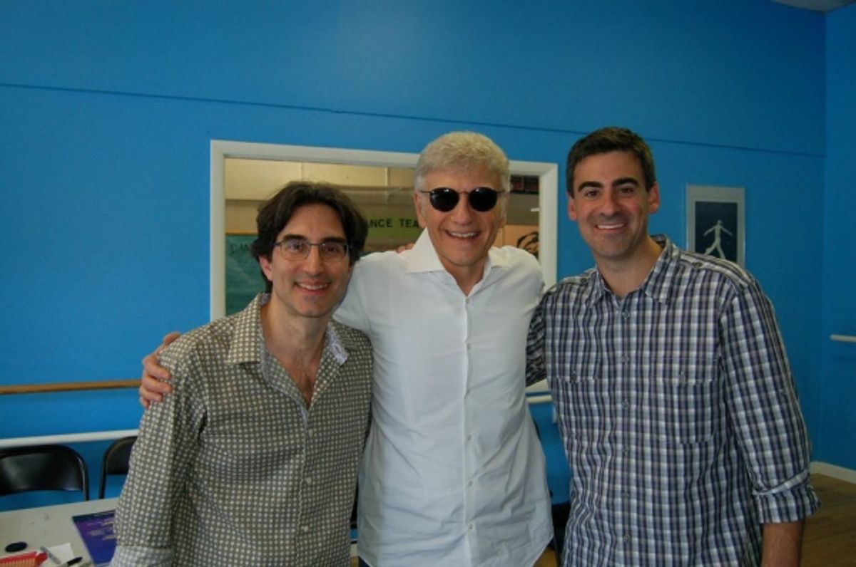 Michael Unger, Dennis DeYoung, Michael Baroody at 