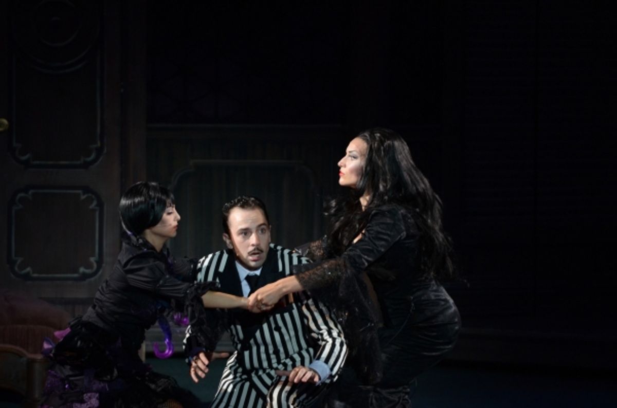 Sara Kapner, Rob McClure and Jenny Powers at 