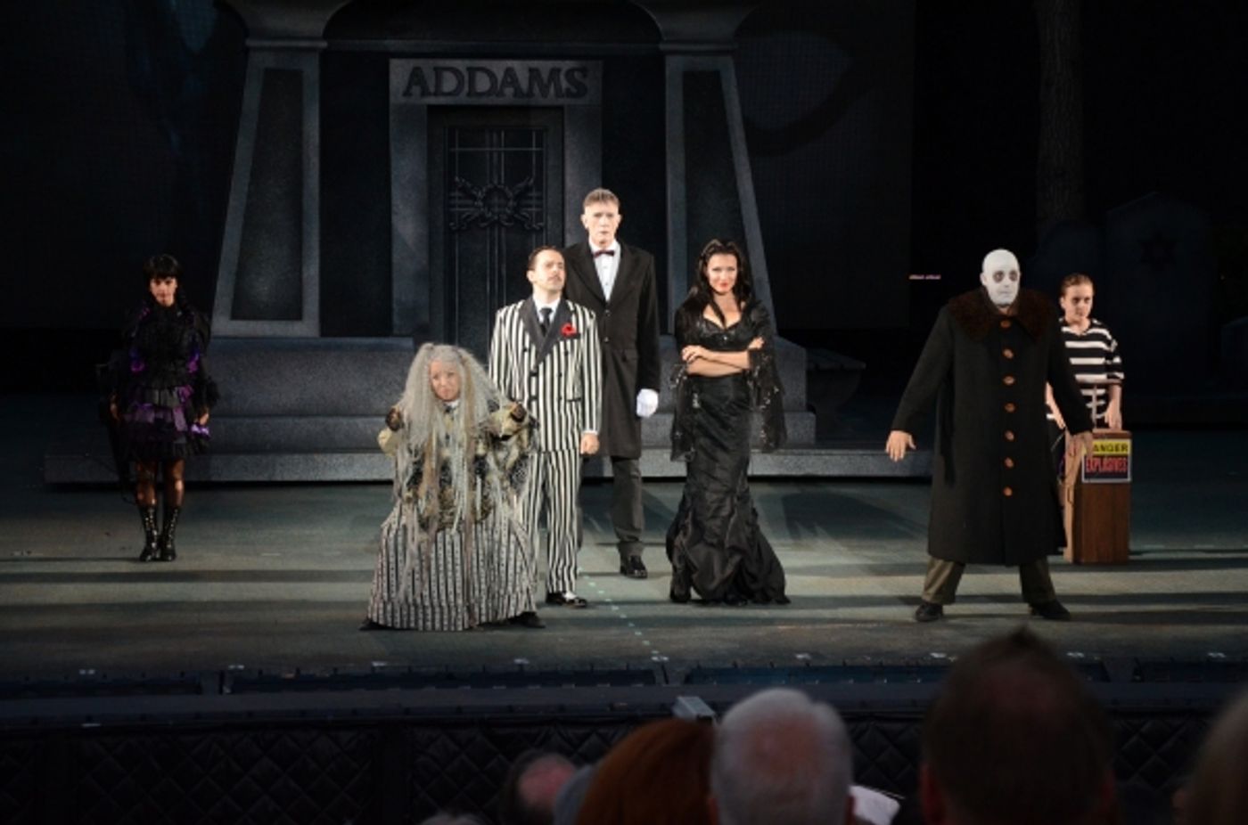 Photo Flash: First Look at Rob McClure, Jenny Powers and More in The Muny's ADDAMS FAMILY  Image