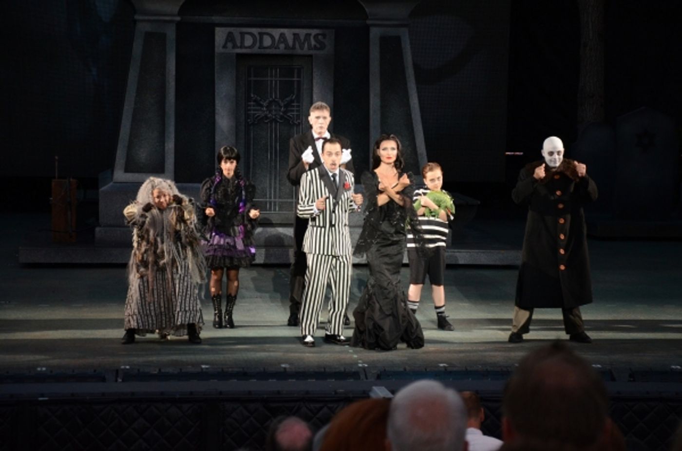 Photo Flash: First Look at Rob McClure, Jenny Powers and More in The Muny's ADDAMS FAMILY  Image