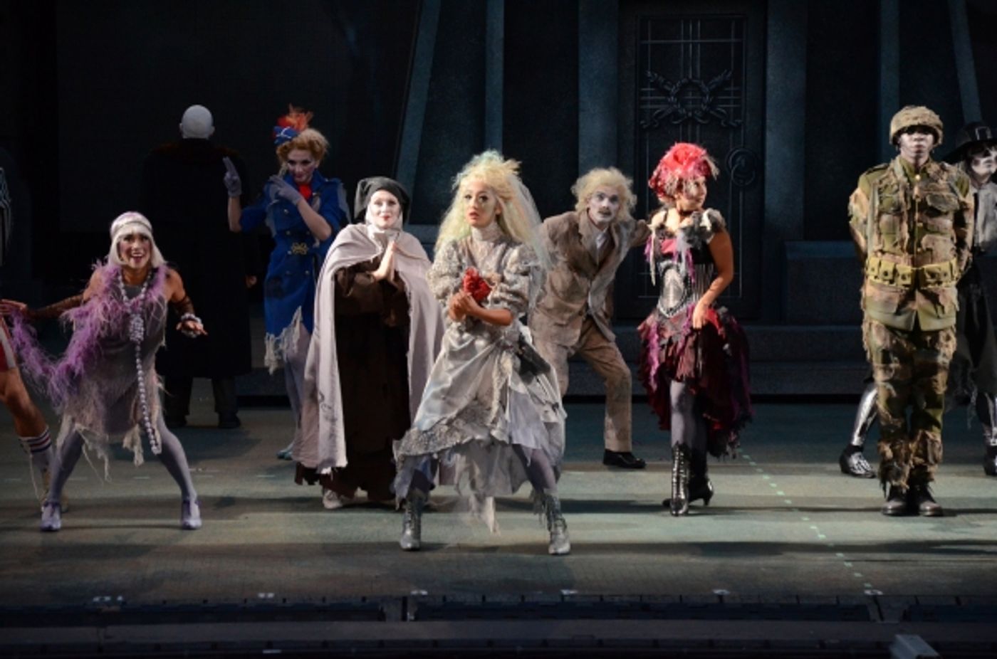 Photo Flash: First Look at Rob McClure, Jenny Powers and More in The Muny's ADDAMS FAMILY  Image