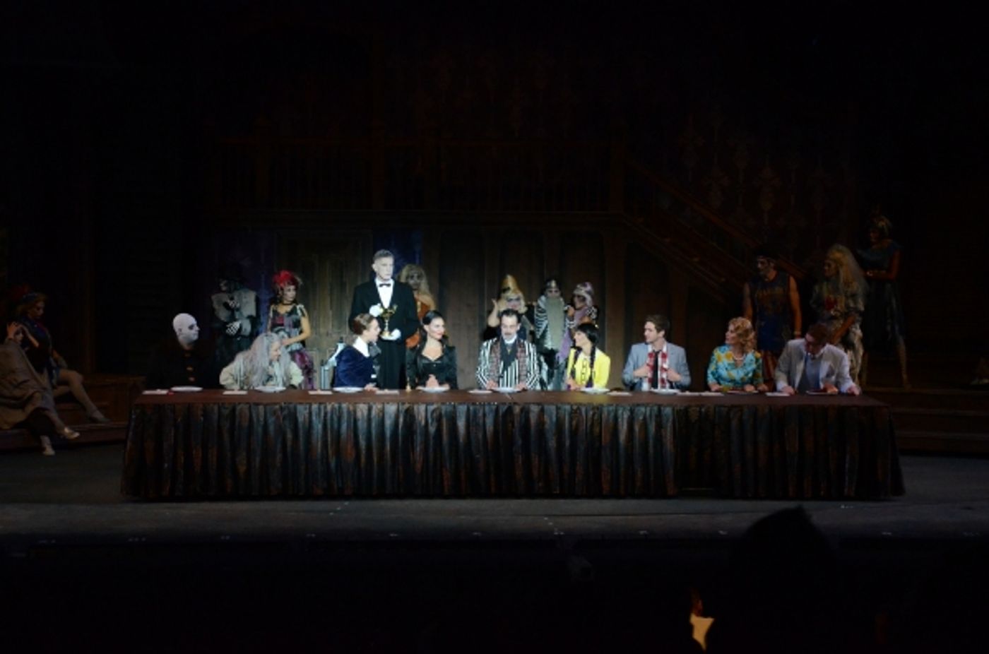 Photo Flash: First Look at Rob McClure, Jenny Powers and More in The Muny's ADDAMS FAMILY  Image