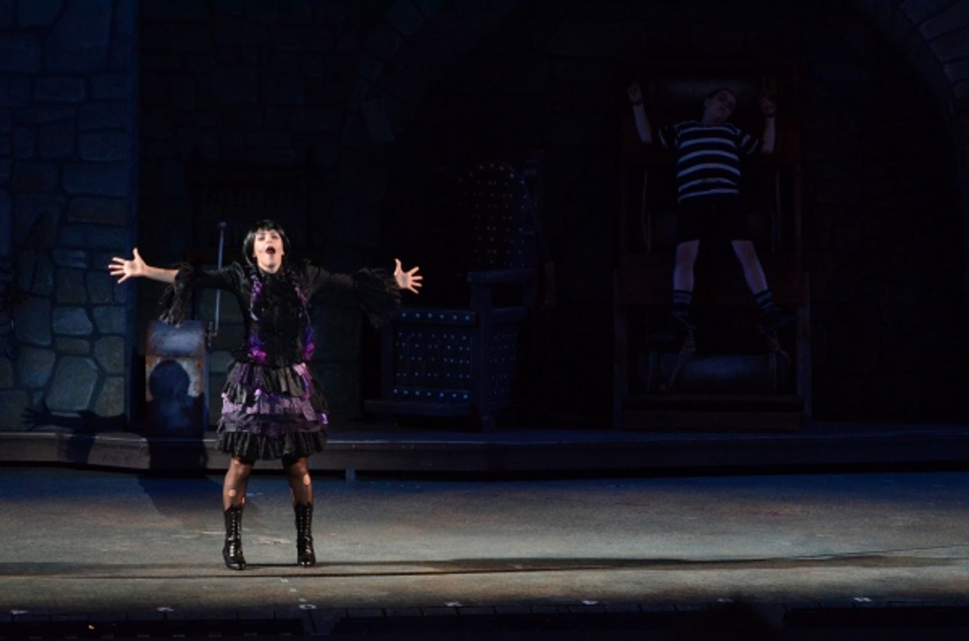Photo Flash: First Look at Rob McClure, Jenny Powers and More in The Muny's ADDAMS FAMILY  Image