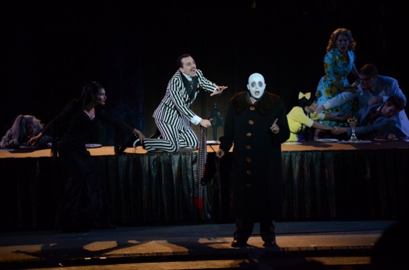 Photo Flash: First Look at Rob McClure, Jenny Powers and More in The Muny's ADDAMS FAMILY  Image