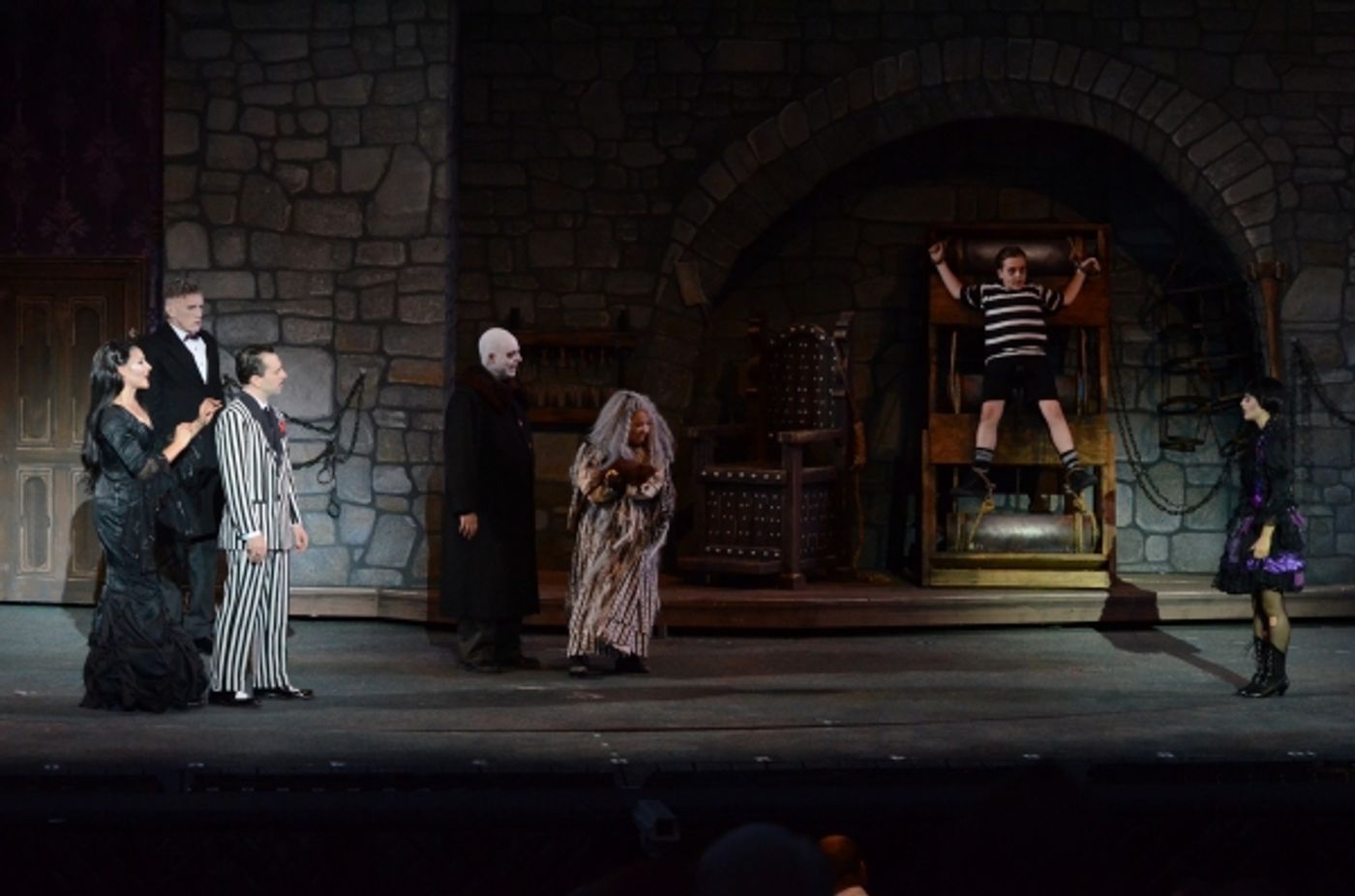 Photo Flash: First Look at Rob McClure, Jenny Powers and More in The Muny's ADDAMS FAMILY  Image