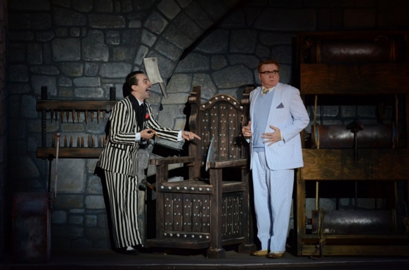 Photo Flash: First Look at Rob McClure, Jenny Powers and More in The Muny's ADDAMS FAMILY  Image